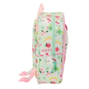 Mochila Escolar Hello Kitty Verde Cor de Rosa 22 x 27 x 10 cm 3D Jogos | Disfarces - nacloset 2