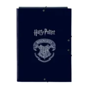 Pasta com argolas Harry Potter Captain Azul Marinho A4 26 x 33.5 x 2.5 cm Jogos | Disfarces - nacloset