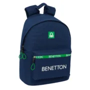 Mochila para notebook Benetton benetton Azul Marinho 31 x 41 x 16 cm Informática | Computadores - nacloset