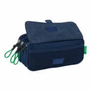 Estojo Benetton Green Azul Marinho 21,5 x 10 x 8 cm Estojos - nacloset 2