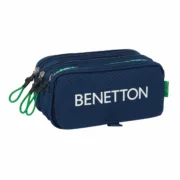 Estojo Benetton Green Azul Marinho 21,5 x 10 x 8 cm Estojos - nacloset