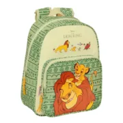 Mochila Escolar Mufasa Verde Bege 27 x 33 x 10 cm Jogos | Disfarces - nacloset