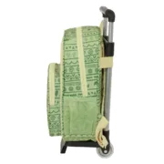 Mochila Escolar com Rodas Mufasa Verde Bege 27 x 33 x 10 cm Jogos | Disfarces - nacloset 2
