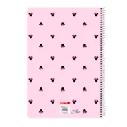 Pasta com argolas Minnie Mouse Naive Cor de Rosa A4 21.5 x 31 x 1 cm Jogos | Disfarces - nacloset 2