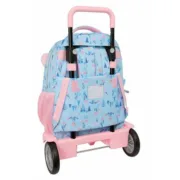 Mochila Escolar com Rodas Frozen Ice Magic 33 x 45 x 22 cm Jogos | Disfarces - nacloset 2