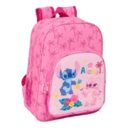 Mochila Escolar Lilo & Stitch Chill Cor de Rosa Menta 26 x 34 x 11 cm Jogos | Disfarces - nacloset