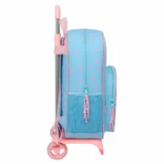 Mochila Escolar Lilo & Stitch Happy Azul celeste 33 x 42 x 14 cm Jogos | Disfarces - nacloset 2