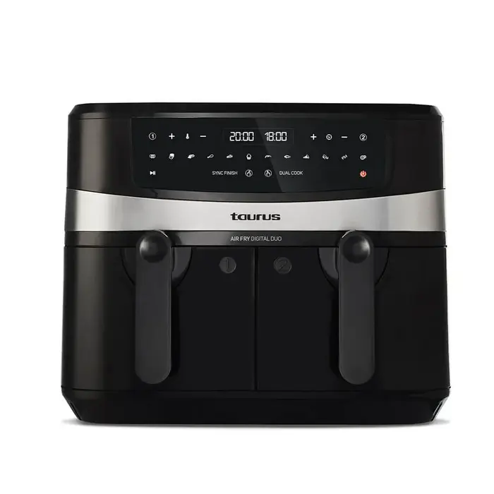 Fritadeira de Ar Taurus AF2600D Preto 9 L 2600 W Cozinha | Gourmet - nacloset