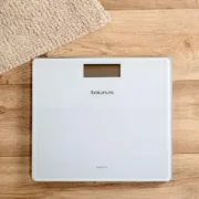 Balança digital para casa de banho Taurus INCEPTION Vidro temperado Azul 180 kg Balanças - nacloset 2