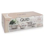 Bateria de Cozinha Quid Vanity Aço inoxidável 4 Peças Conjuntos de tachos - nacloset 2