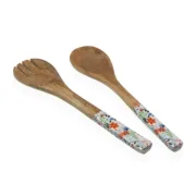 Conjunto de Utensílios para Cozinha Versa Bambu Madeira de mangueira Bloemen Cozinha | Gourmet - nacloset