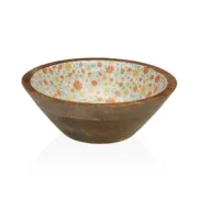 Saladeira Versa Clivia Bambu Madeira de mangueira 30 x 10 x 30 cm Cozinha | Gourmet - nacloset
