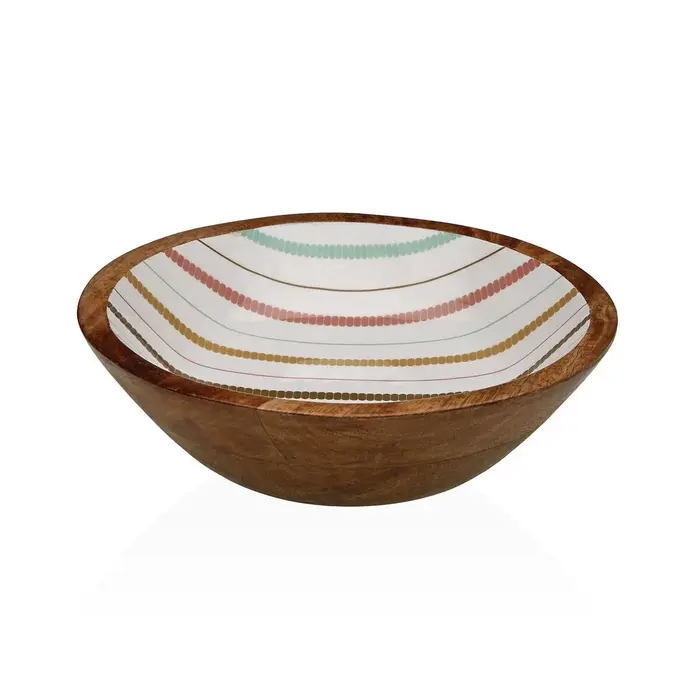 Saladeira Versa Flint Madeira de mangueira 24 x 7 x 24 cm Cozinha | Gourmet - nacloset 2
