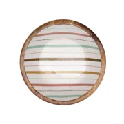Saladeira Versa Flint Madeira de mangueira 24 x 7 x 24 cm Cozinha | Gourmet - nacloset 2