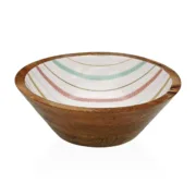 Saladeira Versa Flint Madeira de mangueira 30 x 10 x 30 cm Cozinha | Gourmet - nacloset