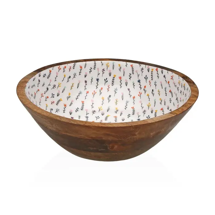Saladeira Versa Blume Madeira de mangueira 30 x 10 x 30 cm Cozinha | Gourmet - nacloset 2