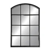 Espelho de parede Versa Preto 2,5 X 76 X 50,8 CM Casa | Jardim - nacloset