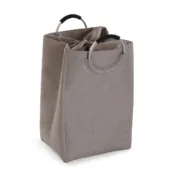 Cesto de Roupa Suja Versa Cinzento Alumínio Polipropileno EVA 36 X 55 X 30 CM Casa | Jardim - nacloset