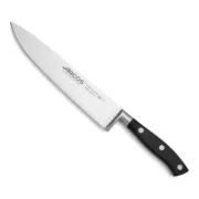 Faca de Cozinha Arcos serie riviera Preto Aço 20 cm Cozinha | Gourmet - nacloset
