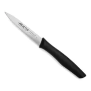 Faca Pequena Arcos serie nova Preto Aço inoxidável Polipropileno 10 cm Cozinha | Gourmet - nacloset