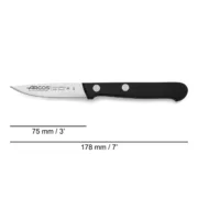 Faca Pequena Arcos serie universal 75 mm Aço inoxidável Cozinha | Gourmet - nacloset 2