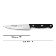 Faca de Cozinha Arcos serie universal Preto Aço 12 cm Cozinha | Gourmet - nacloset 2