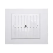 Rede Fepre Regulável Alumínio Branco (17 x 19 cm) Ar condicionado e ventiladores - nacloset