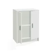 Armário Forés Branco ABS Melamina 59 X 37 X 80 CM Casa | Jardim - nacloset 2