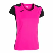 Camisola de Manga Curta Mulher Joma Sport Record II Cor de Rosa Moda | Acessórios - nacloset