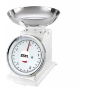 balanças de cozinha retro EDM 07523 Branco 5 kg Balanças de cozinha - nacloset