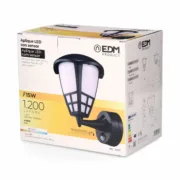 Luz de Parede EDM 32573 Preto F Casa | Jardim - nacloset 2