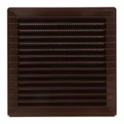 Rede de ventilação EDM 87729 Castanho 14 x 14 cm Ar condicionado e ventiladores - nacloset