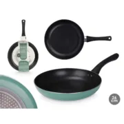 Frigideira antiaderente Kinvara 9 Verde Alumínio 26 cm Indução Cozinha | Gourmet - nacloset