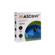 Piscina Desmontável Animais de Estimação Azul Poliéster Plástico (120 x 30 x 120 cm) Animais de Estimação - nacloset 2