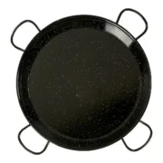 Caçarola Preto Aço Esmaltado (8 x 97 x 97 cm) Cozinha | Gourmet - nacloset 2