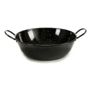 Sertã Funda com Asas Preto Aço Esmaltado Cozinha | Gourmet - nacloset