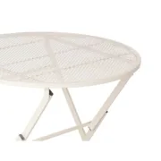 Conjunto de mesa com 2 cadeiras Branco Casa | Jardim - nacloset 2