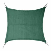 Toldo de vela Faura Verde 3,6 x 3,6 m Quadrado Casa | Jardim - nacloset