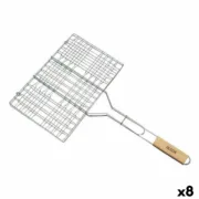Grelhador Algon Churrasco 35 x 25 x 2 cm (8 Unidades) A Preço de Revenda - nacloset