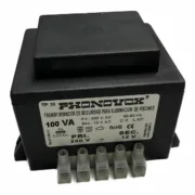Transformador de segurança para iluminação de piscinas PHONOVOX tp31100 100 VA 12 V 230 V 50-60 Hz 9,8 x 7,9 x 7,4 cm Casa | Jardim - nacloset