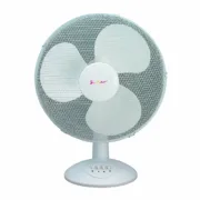 Ventilador de Mesa F-Air Branco 40 W Ø 30 x 47 cm Ar condicionado e ventiladores - nacloset