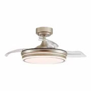 Ventilador de Teto CristalRecord 72 W Ø 106 cm Ar condicionado e ventiladores - nacloset