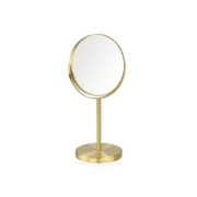 Espelho de pé Andrea House Dourado Metal Redondo (5 Peças) Casa | Jardim - nacloset