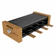 Grill Cecotec Cheese&Grill 8200 Wood Black 1200 W Chapas e grelhadores - nacloset