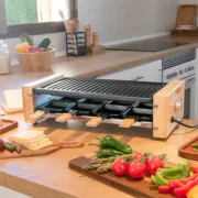Grill Cecotec Cheese&Grill 8200 Wood Black 1200 W Chapas e grelhadores - nacloset 2