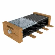 Grelha Grill Cecotec Cheese&Grill 8400 Wood MixGrill 1200 W Chapas e grelhadores - nacloset