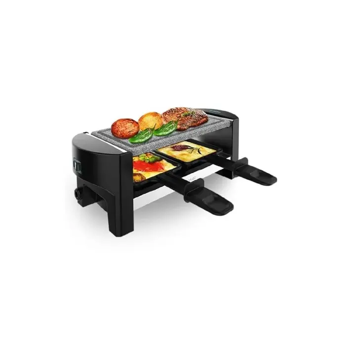Barbecue Elétrico Cecotec 3200 Pocket AllStone Preto Chapas e grelhadores - nacloset 2