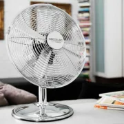 Ventilador de Mesa Cecotec ForceSilence 580 RetroDesk 45W Ar condicionado e ventiladores - nacloset 2