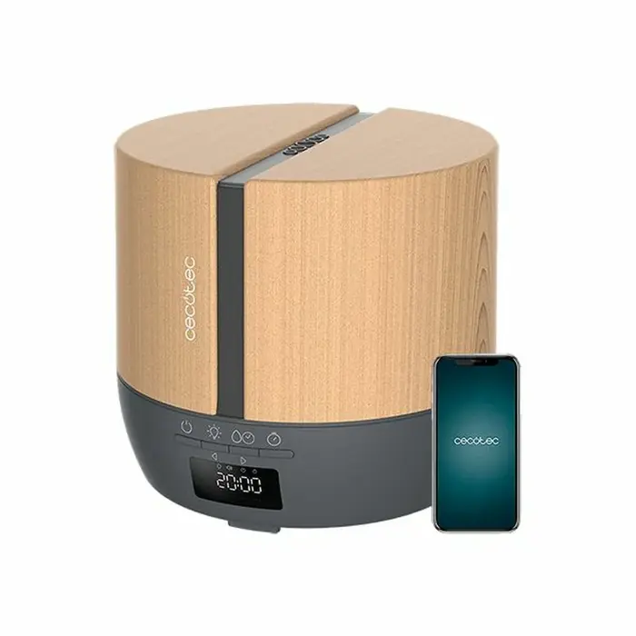 Humidificador PureAroma 550 Connected Grey Woody Cecotec PureAroma 550 Connected Grey Woody Casa | Jardim - nacloset