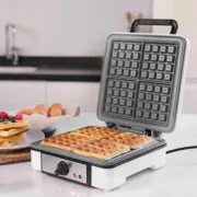 Máquina para Waffles Cecotec Fun Gofrestone 4Inox 1200 W Confeitaria - nacloset 2